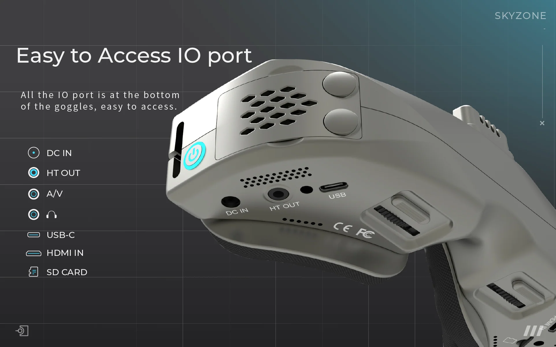 SKYZONE SKY04L FPV Goggles - Image 6