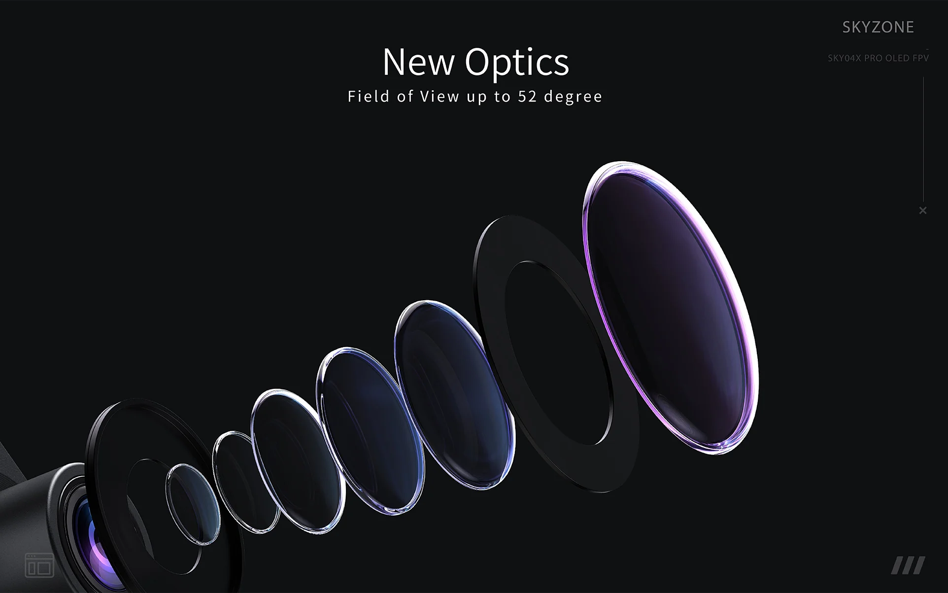 SKY04X PRO OLED FPV Goggle - Image 6