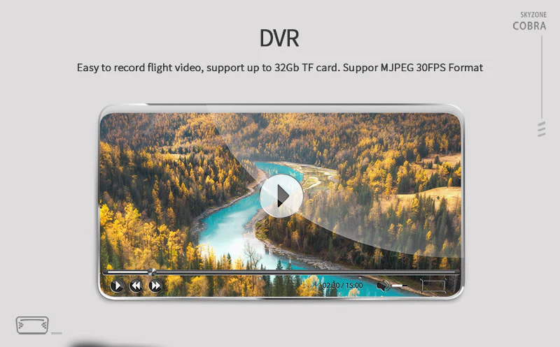 SKYZONE COBRA LITE V2 Diversity 480*272 Goggle - Image 3